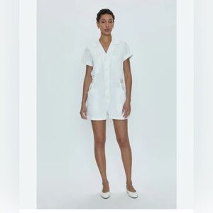 Pistola Parker Romper- white small